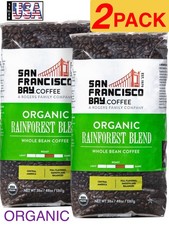 2 X 3 LB,  San Francisco Organic Coffee, Rainforest Blend Whole Bean, 2 PACK?? 13.31 per pound
