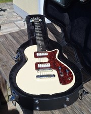 Hagstrom Metropolis-S Vintage Serie Creme E-G...