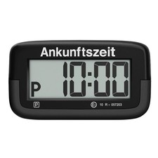 Needit elektronische Parkscheibe Park Micro I kompakte, Digitale Parkuhr Schwarz