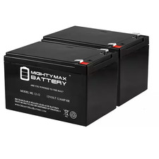 12-Volt12Ah F2 Battery for Razor Dirt Rocket SX500 - 15128101 - 2 Pack