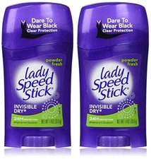 Invisible Dry, Powder Fresh Antiperspirant Deodorant, Net Wt. 1.4 Oz. (2 Pack...