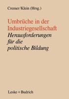 UmbrüChe In Der Industriegesellschaft Ansgar Klein (U. A.) Taschenbuch 488 S.
