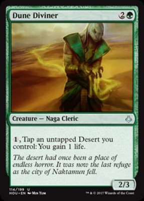 Dune Diviner - HOU MTG - Light Play