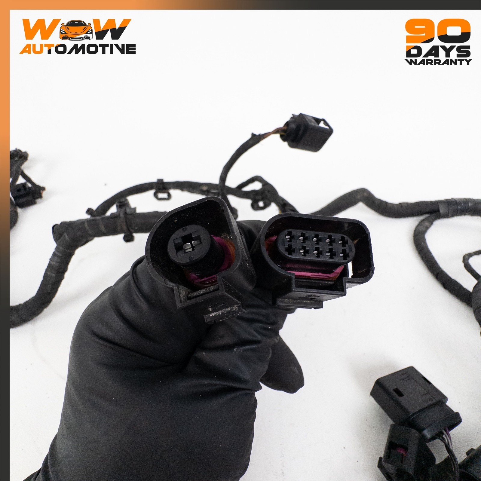 07-11 BENTLEY CONTINENTAL GTC FRONT RIGHT ENGINE MOTOR WIRING HARNESS OEM