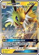 Pokemon Jolteon-GX (SM173/336) SM Black Star Promo LP HOLO