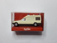 HERPA Feuerwehr - KTW Mercedes W124 - SELTEN - beige creme