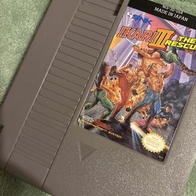 Ikari Warriors 1, 2 (II Victory Road) & 3 (III: The Rescue) - Nintendo NES Lot