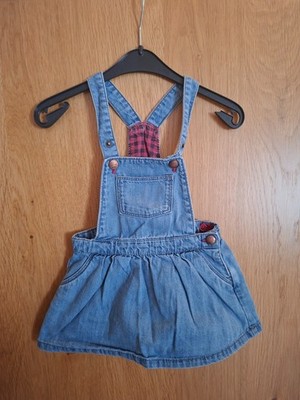 Zara BabyGirl, Latzkleid, Jeanskleid, Kleid Baby, Kind