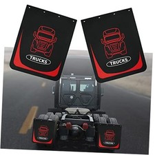 Mud Flaps for Semi Truck, 24''X30'' Heavy-Duty Mud Guards Splash Flaps  Black