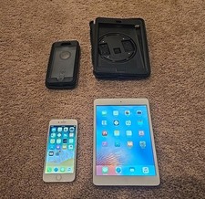 Apple iPhone 7 Verizon 32GB Silver A1660 And Ipad 1st Gen 12gb Silver A1432