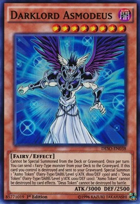 YUGIOH Darklord Fairy Deck Complete 40 - Cards