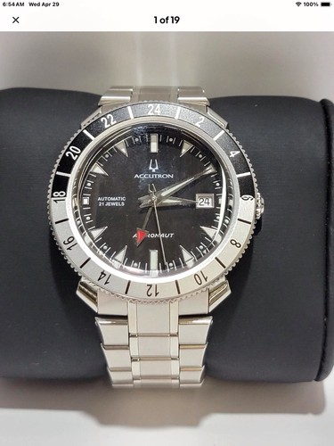 ￼￼ Bulova Accutron Astronaut Limited Edition 21-Jewel Automati...