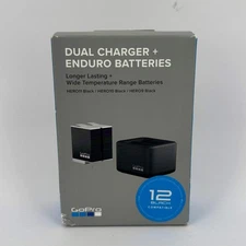 New GoPro Dual Charger + Enduro Batteries Wide Temperature Range Batteries