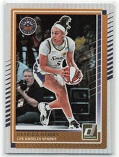 2025 Panini WNBA Donruss Holo Dearica Hamby #43 Los Angeles Sparks
