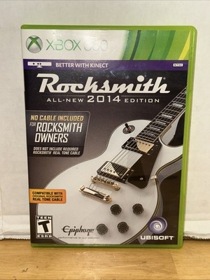 Rocksmith 2014 Edt No Cable Incl - Microsoft Xbox 360 - Complete Tested
