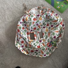 Boppy Shopping Cart Cover  Restaurant High Chair Cover Farmers Market Veggies