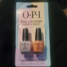 OPI MINI Set of 2 Lacquer Nail Strengthener, New
