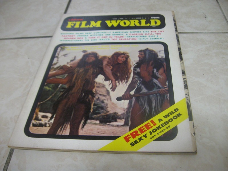 1971 VINTAGE ADAM FILM WORLD MAGAZINE VOLUME 3 NUMBER 1 USCHI DIGARD OTHERS RARE