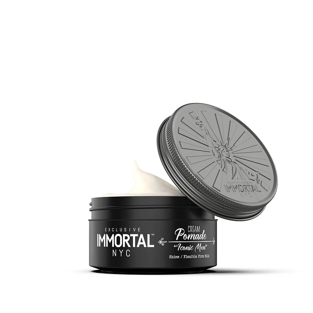 Immortal NYC Cream Pomade Shine/Firm Hold 150ml  ( 2 Pack  ) |  Iconic Men NEW