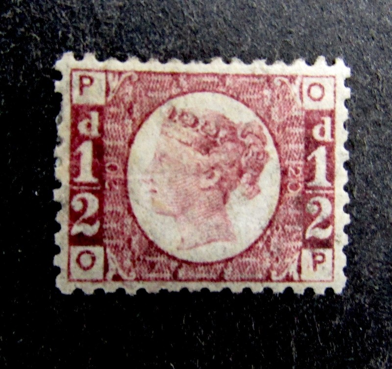nystamps Great Britain Stamp # 58 P20 Mint OG H $350 L24y1392