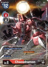 Chaosdramon (Alternate Art) [EX-03 - EX3-013 SR] Digimon Card Game SR NM EN