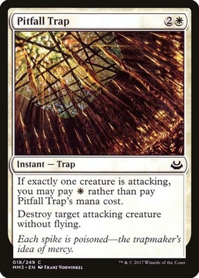 Magic MTG TCG Modern Masters 2017 Pitfall Trap 18/249