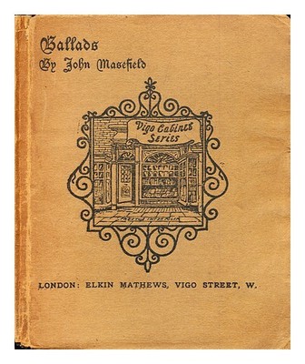 Masefield, John (1878-1967) Ballads / von Masefield 1903 Erste Ausgabe Papier
