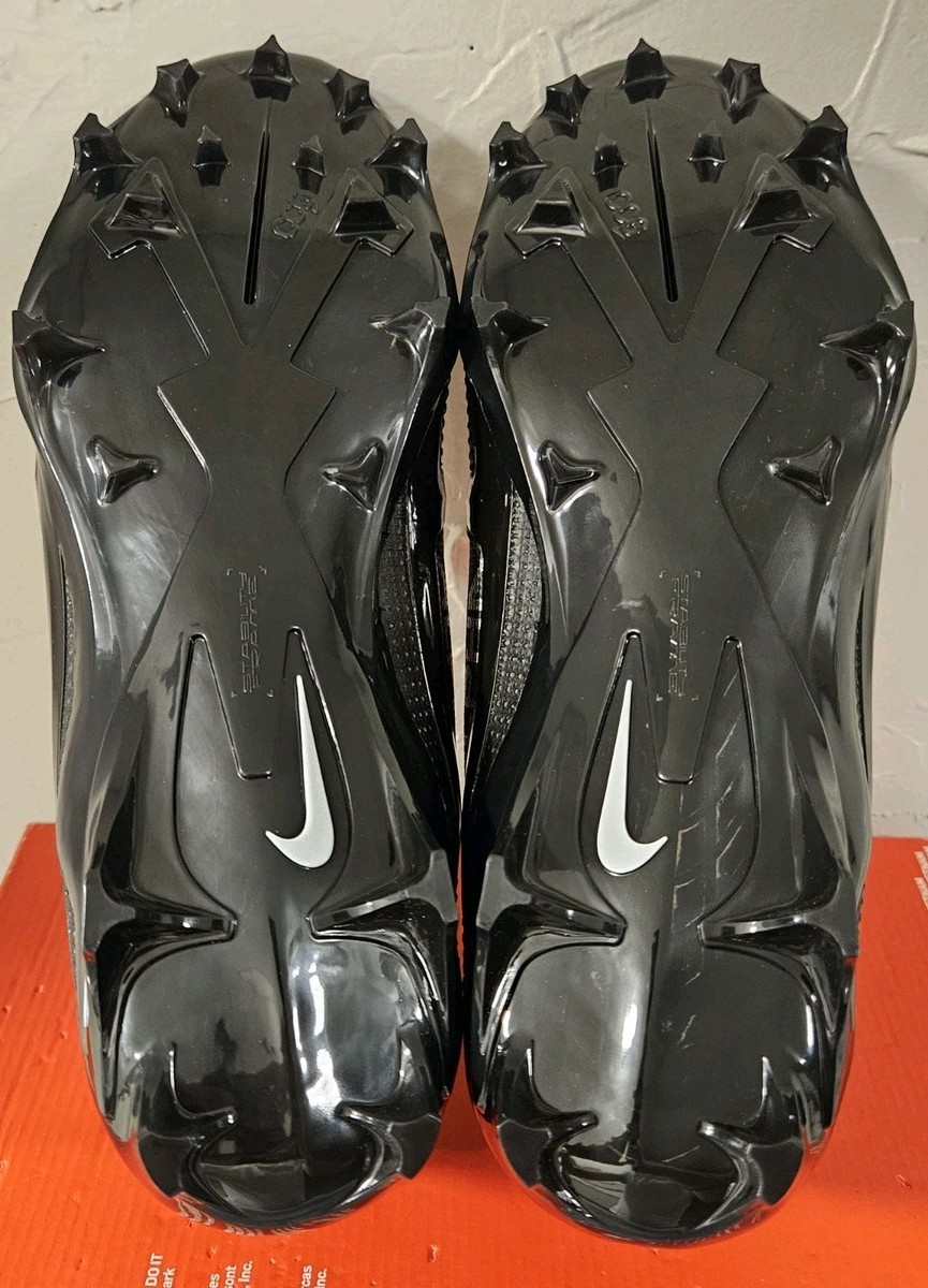 $210 Nike Alpha Menace Elite 4 Football Cleats Black Silver  display picture 1