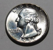 1953 S Washington Quarter - BU Condition - 152SA