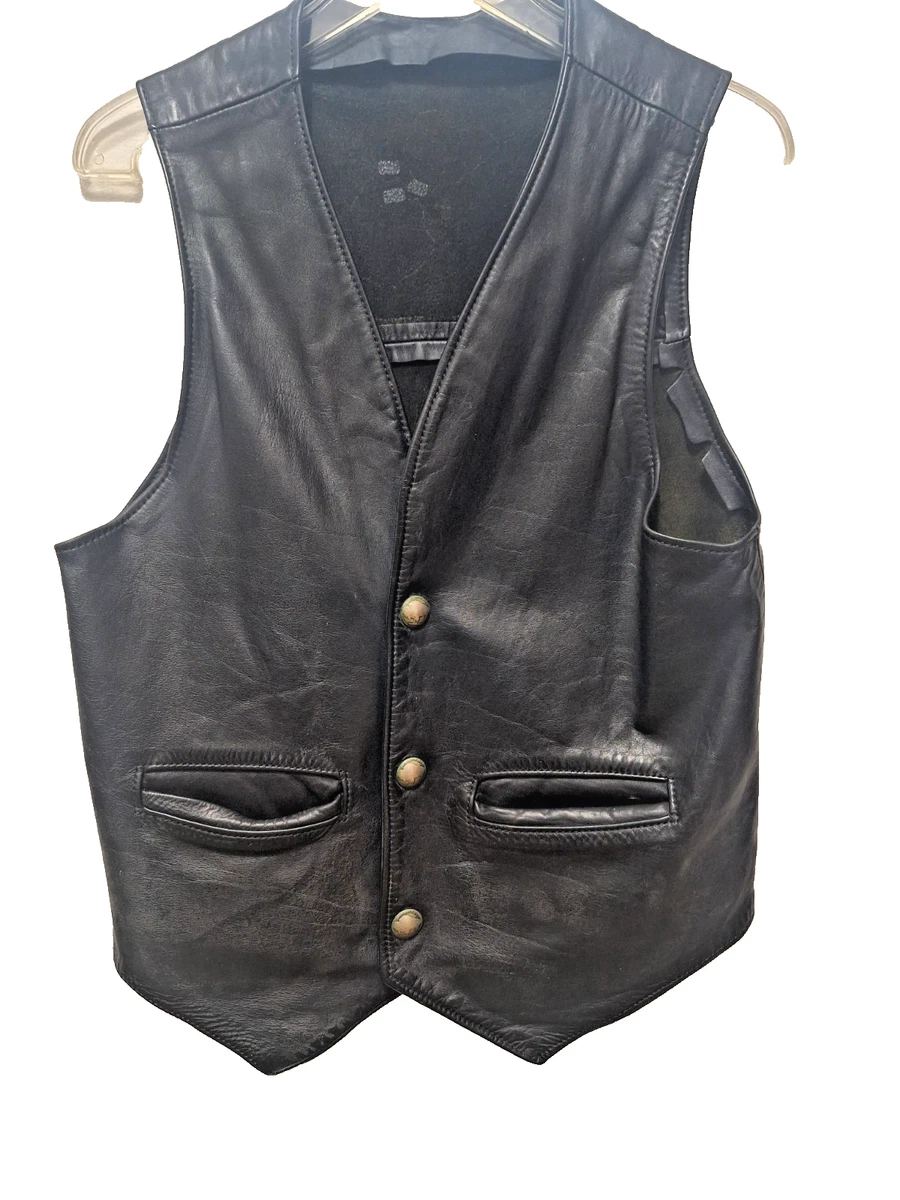 Leather Original Vintage Vests for Men for sale | eBay
