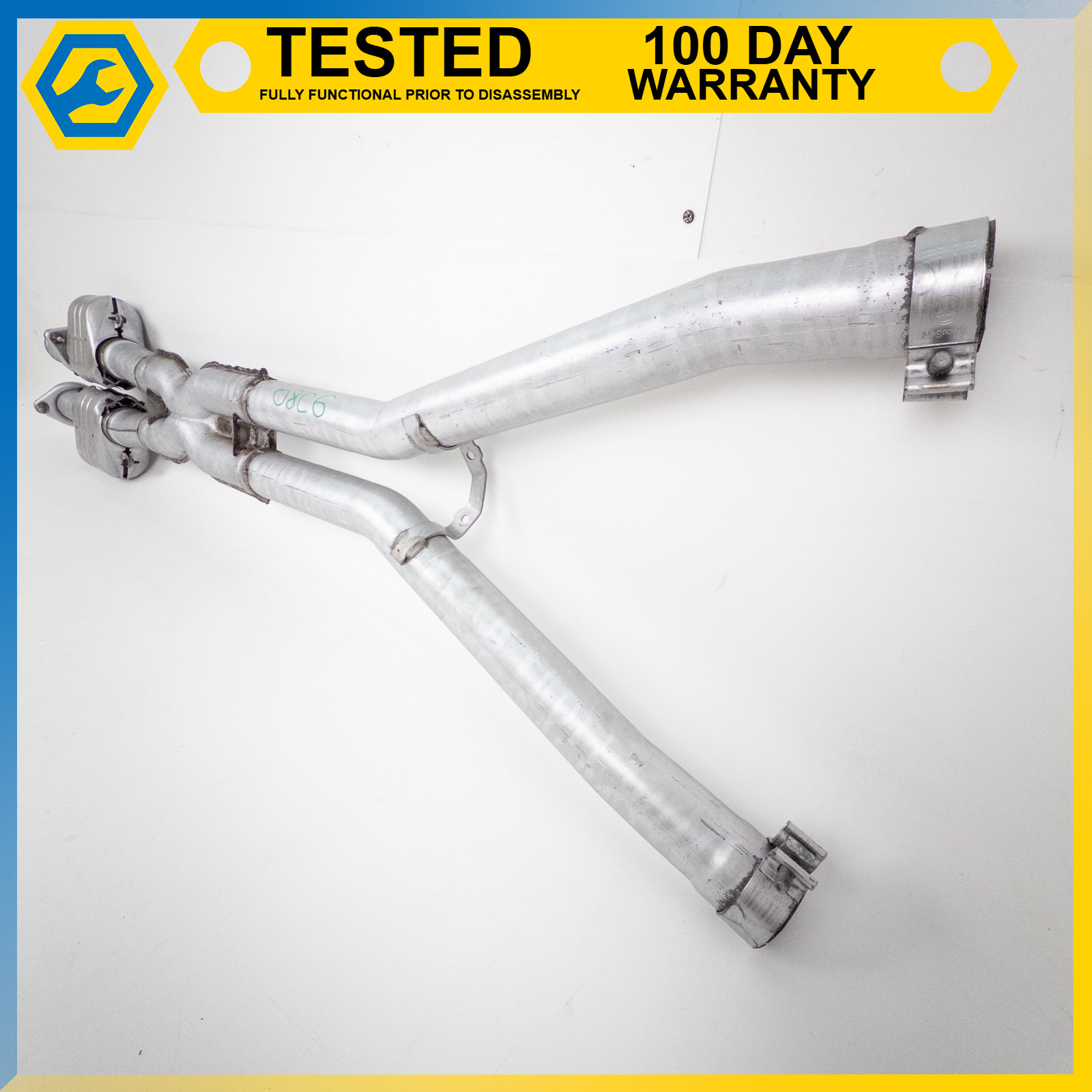 05-13 CHEVROLET CORVETTE C6 XLR EXHAUST INTERMEDIATE X-PIPE ASSEMBLY OEM