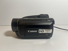 Canon VIXIA HG21 HD Camcorder 120GB HDD 12x Zoom AVCHD - Tested Works