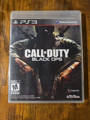 Call of Duty Black Ops (PlayStation 3 PS3, 2010) CIB Complete W/ Manual COD BO