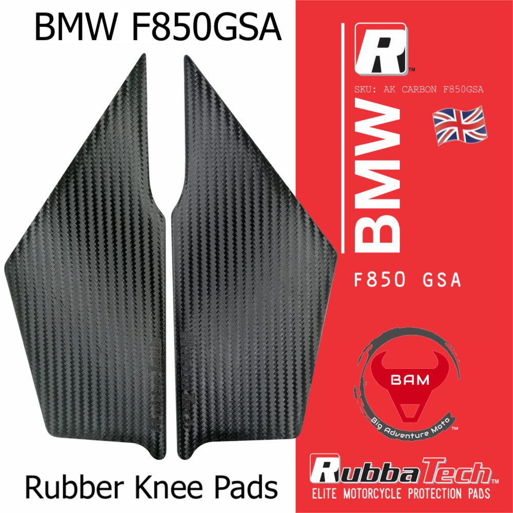 RubbaTech BMW F850GSA rubber knee pads