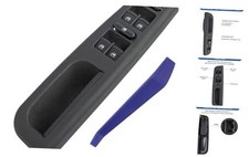 Master Power Window Switch with Bezel Set Front Left Driver Side Compatible