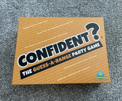 Selbstbewusst? Partyspiel, Alter 11+, 2-30 Spieler, Top Zustand