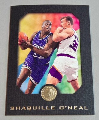 Shaquille O'Neal # 60 Black NBA 95-96 Skybox E-XL Orlando Magic EN Mint Vintage