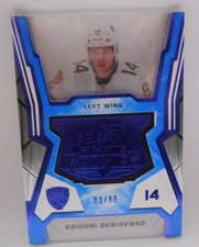 2021-22 Upper Deck SPx Finite Rookies Blue 03/99 F-8 GRIGORI DENISENKO Panthers