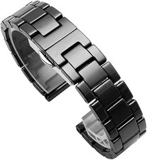 Ceramic Bracelet Watch Band Universal strap with Quick Release Pins 14-22mm