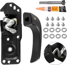 Interior Door Handle Kit Front Left Driver Side Compatible for 2007-14 Chevy ...