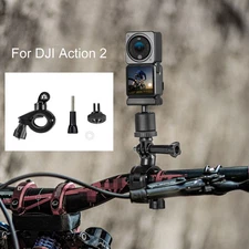 Bicycle Motorcycle Handlebar Mount Bracket Bike Holder for DJI ACTION 2 Camera