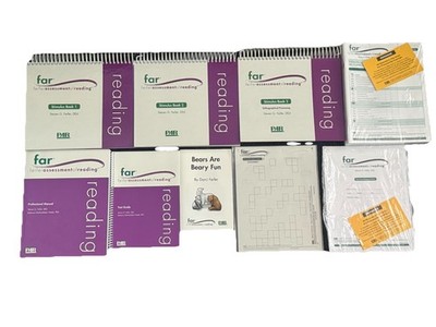 New in Box Feifer Assessment of Reading (FAR) Compete Testing Kit Psychology