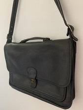 Vtg Coach 7738 Metropolitan Briefcase Messenger Black Devil Wears Prada 2 Andy