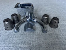 Saladmaster V Machine Manual Food Processor Grater Shredder 4 Cones No Manual