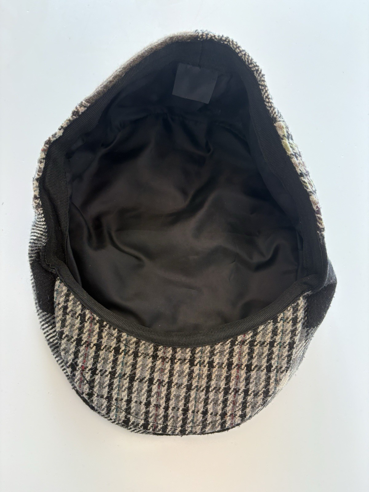 Guinness Herringbone Houndstooth Patchwork Cabbie… - image 6