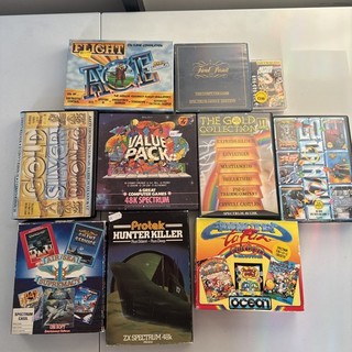 10 X Sinclair Spectrum ZX Games Bundle Job Lot