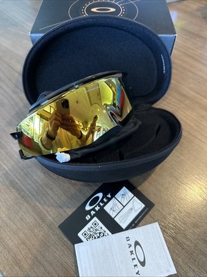 New Authentic Oakley OO9455M 0249 KATO Polished Black  PRIZM 24K GOLD Sunglasses