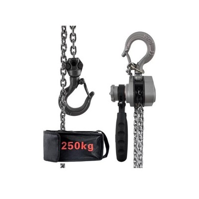 Manual Lever Chain Hoist 0.5 Ton 1100lbs Mini Block 5ft G80 Alloy Steel VP