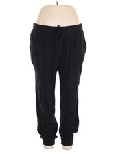 Any Body Women Black Track Pants 1X Plus