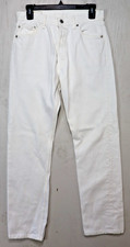 Vintage 90s Levis 501xx Denim Jeans Mens Size 30x30 White Button Fly Made In USA